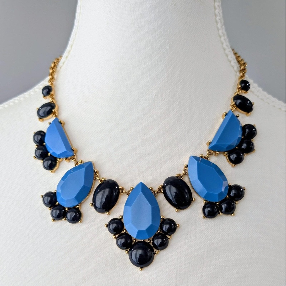 Kate Spade New York 12K Gold Plated "Day Tripper" Bib Statement Necklace 16"-19"
